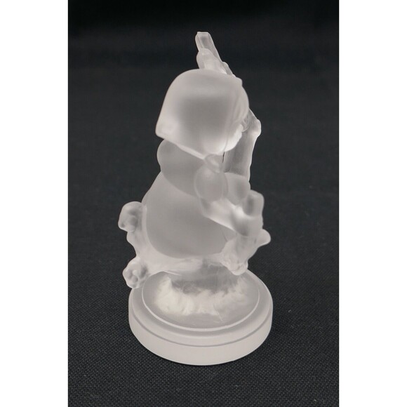 Goebel MJ Hummel Apple Tree Girl Frosted Glass Figurine - Picture 4 of 11